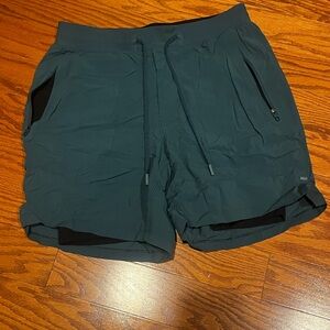 Lululemon X Soulcycle Athletic Lined Shorts